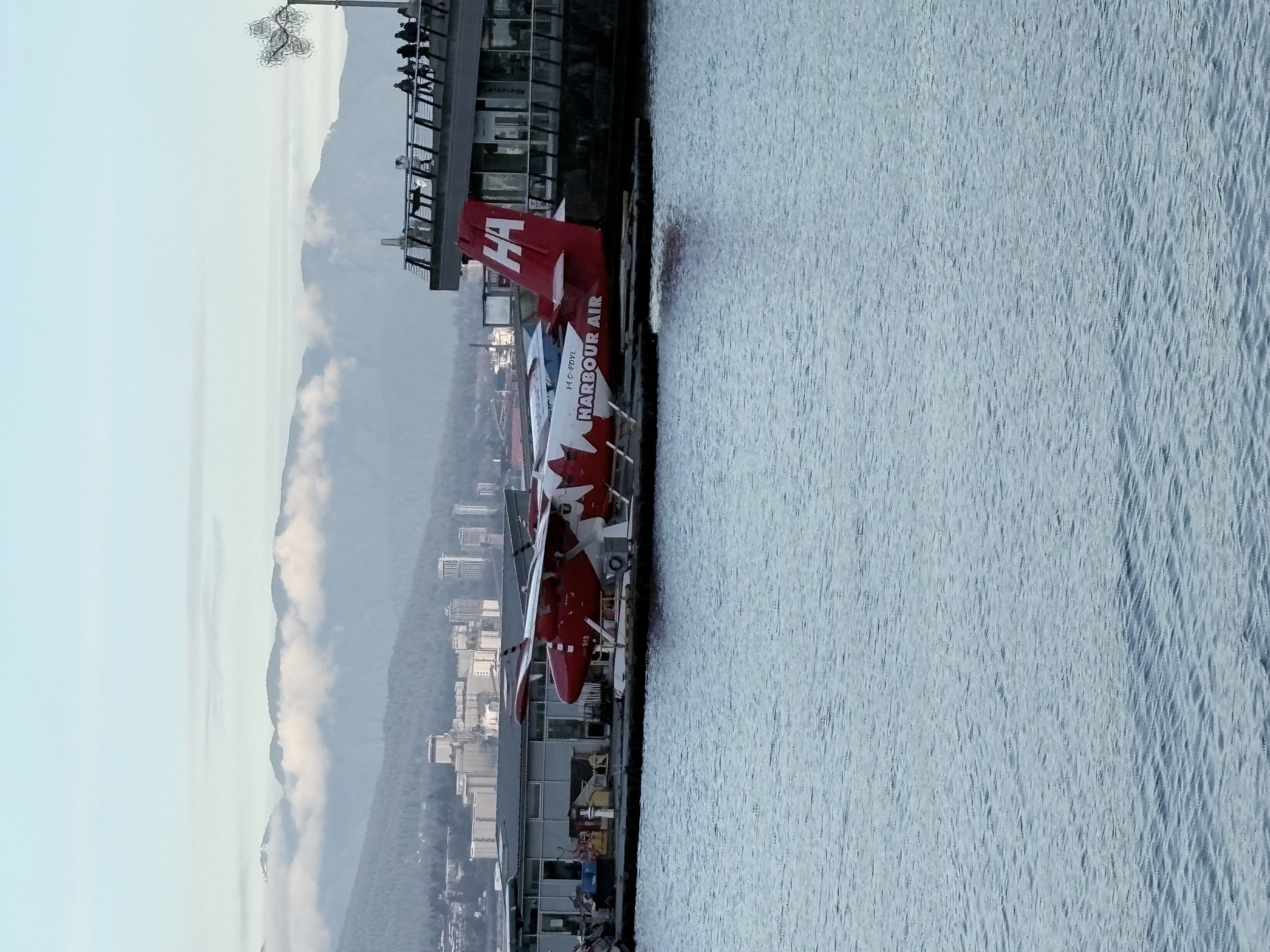 seaplane parked om the water 